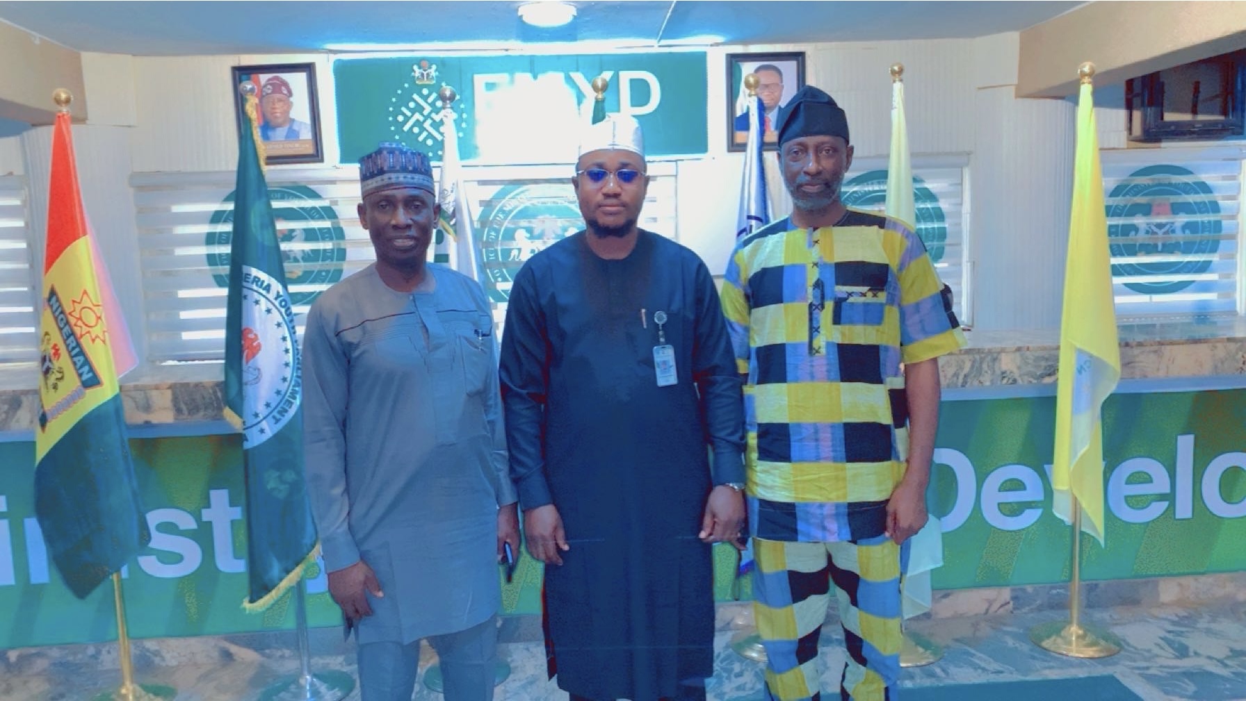 YBTFWDI Met with Federal Minsitry of Youth Development