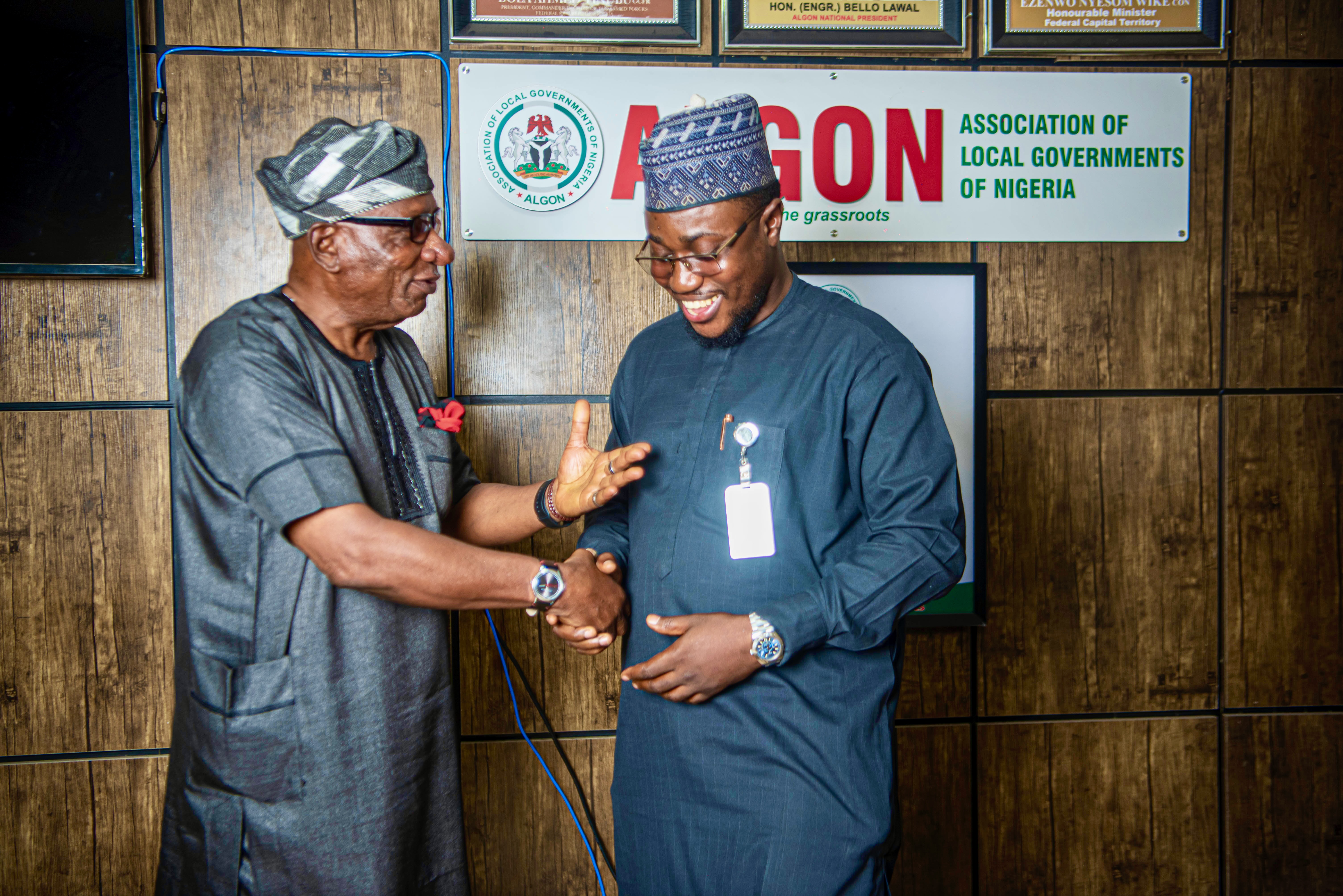 YBTFWDI Met with Association of Local Governments of Nigeria ALGON In Abuja